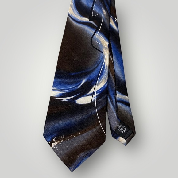 J Garcia Neckties 3pc‎ Bundle Abstract Silk Ties Mens Fashion Accessory - Picture 3 of 7